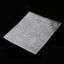 Clear Rubber Stamp Transparent Sheet Cling English Decor Script Scrapbooking DIY Diary Album Card