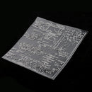 Clear Rubber Stamp Transparent Sheet Cling English Decor Script Scrapbooking DIY Diary Album Card
