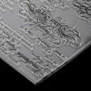 Clear Rubber Stamp Transparent Sheet Cling English Decor Script Scrapbooking DIY Diary Album Card