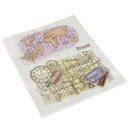 Crystal Travel Theme Rubber Stamp Seal for Card Making Scrapbooking DIY Album Decor