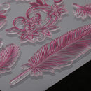 Silicone Clear Stamp Flower Theme Transparent Seal DIY Diary Scrapbooking Album Note