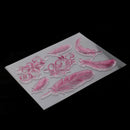 Silicone Clear Stamp Flower Theme Transparent Seal DIY Diary Scrapbooking Album Note