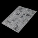 Crystal Rubber Stamp Seal Cat Theme for Card Making Scrapbooking DIY Album Decor