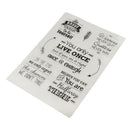 Motto Theme Silicone Rubber Clear Stamp Cling Seal Scrapbooking Diary Card DIY Craft
