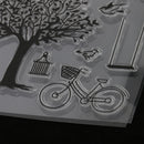 Garden Theme Silicone Rubber Clear Stamp Cling Seal Scrapbooking Diary Card DIY Craft