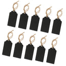 10 Pieces 8x4cm Mini Blackboard Signs Hanging Chalkboard Message Board Wedding