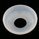 Silicone Pendant DIY Mold Resin Jewelry Making Tools Mould Craft Plate Shape
