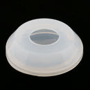 Silicone Pendant DIY Mold Resin Jewelry Making Tools Mould Craft Plate Shape