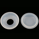 Silicone Pendant DIY Mold Resin Jewelry Making Tools Mould Craft Plate Shape