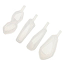4 Pieces Assorted Shape Cabochon Silicone Earring Necklace Pendant Mold for Epoxy Resin Jewelry Making DIY Crafts