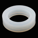 Silicone Round Mold For Faceted Bangle Bracelet Jewelry Making Tools Handmade Crafting Candle Soap Wax Mold 56mm