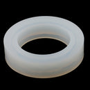 Silicone Round Mold For Faceted Bangle Bracelet Jewelry Making Tools Handmade Crafting Candle Soap Wax Mold 60mm