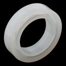 Silicone Round Mold For Faceted Bangle Bracelet Jewelry Making Tools Handmade Crafting Candle Soap Wax Mold 60mm
