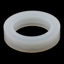 Silicone Round Mold For Faceted Bangle Bracelet Jewelry Making Tools Handmade Crafting Candle Soap Wax Mold 62mm