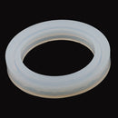 Silicone Round Mold For Faceted Bangle Bracelet Jewelry Making Tools Handmade Crafting Candle Soap Wax Mold 60mm