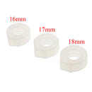 3Pieces Mixed Size Ring Mold Clear Jewelry Resin Casting for DIY Craft Making
