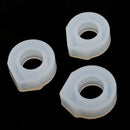 3Pieces Mixed Size Ring Mold Clear Jewelry Resin Casting for DIY Craft Making