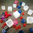3 Pieces Assorted Size Square Shape Silicone Pendant for Resin Casting DIY Molds Jewelry Making Tools