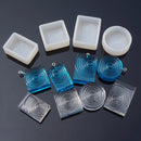 4 Types Jewelry Pendant Making Mold Silicone Resin Casting Mould DIY Craft Tool