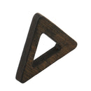 1Piece DIY Wooden Frame Jewelry Pendant Making Mold Wood Moulding Crafts 24x23x2.5mm
