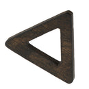 1Piece DIY Wooden Frame Jewelry Pendant Making Mold Wood Moulding Crafts 24x23x2.5mm