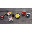 1Piece Flower Cabochon Frame Base Setting Tray Pendant Jewelry Making 20mm