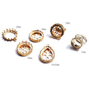 1Piece Cabochon Frame Base Setting Tray Pendant for Jewelry Making 20mm