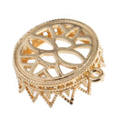 1Piece Cabochon Frame Base Setting Tray Pendant for Jewelry Making 20mm