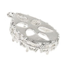 1Piece Antique Cabochon Frame Base Setting Tray Pendant for Jewelry Making