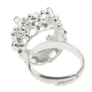1 Piece Cabochon Frame Adjustable Ring Base Setting Tray Blank Round 15mm
