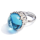 1 Piece Cabochon Frame Adjustable Ring Base Setting Tray Blank Round 15mm