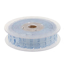 15 Meters Milk Bottle Lace Fabric Trims Embroidered For Costume Xmas Decor Wedding Craft DIY Blue