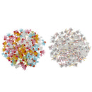 100 Pieces Giraffe Shape 2-holes Wood Buttons Sewing Scrapbooking Embellishment DIY Assorted Color