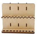 Wooden Home Garden Tools Rack Model Stand Leathercraft Tools Holder Strorage Organizer
