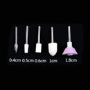 Electric Drill Tips Clay Sculpture Polisher Polishing Tool Nail Art Manicure Pedicure Tool Set