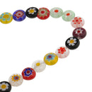 DIY Jewelry Accessory Mixed Colours Resin Stripe Eye Beads 8mm