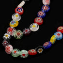 DIY Jewelry Accessory Mixed Colours Resin Stripe Eye Beads 8mm
