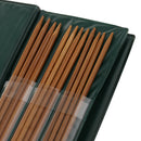 Set Of 11 Sizes Bamboo Double Pointed Knitting Needles Sewing Craft Supplies DIY Tool 36cm