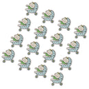 16 Pieces DY Cartoon Wooden Pieces Scrapbooking Baby Shower Decor