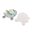 16 Pieces DY Cartoon Wooden Pieces Scrapbooking Baby Shower Decor