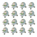 16 Pieces DY Cartoon Wooden Pieces Scrapbooking Baby Shower Decor