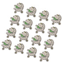 16 Pieces DY Cartoon Wooden Pieces Scrapbooking Baby Shower Decor