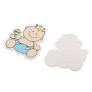 16 Pieces DY Cartoon Wooden Pieces Scrapbooking Baby Shower Decor Style 5