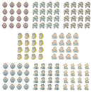 16 Pieces DY Cartoon Wooden Pieces Scrapbooking Baby Shower Decor Style 5