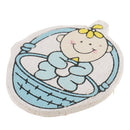 16 Pieces DY Cartoon Wooden Pieces Scrapbooking Baby Shower Decor Style 6