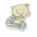 16 Pieces DY Cartoon Wooden Pieces Scrapbooking Baby Shower Decor Style 8