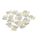 16 Pieces DY Cartoon Wooden Pieces Scrapbooking Baby Shower Decor Style 8