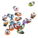 100 Pieces DY Cartoon Wooden Pieces Scrapbooking Wood Embellishments