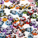 100 Pieces DY Cartoon Wooden Pieces Scrapbooking Wood Embellishments