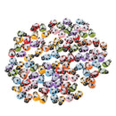 100 Pieces DY Cartoon Wooden Pieces Scrapbooking Wood Embellishments